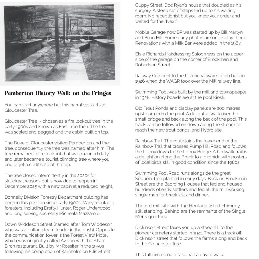 Discover Pemberton History.